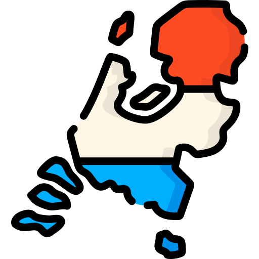 The Netherlands map icon