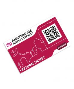 Amsterdam Airport Express ticket Return