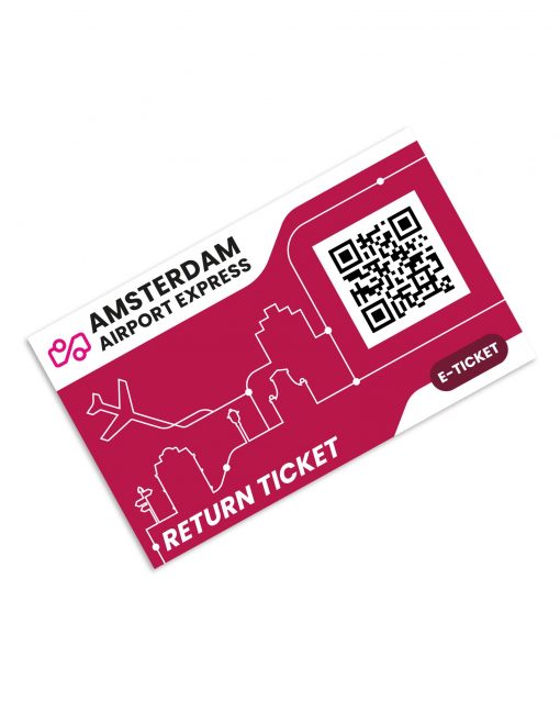Amsterdam Airport Express ticket Return