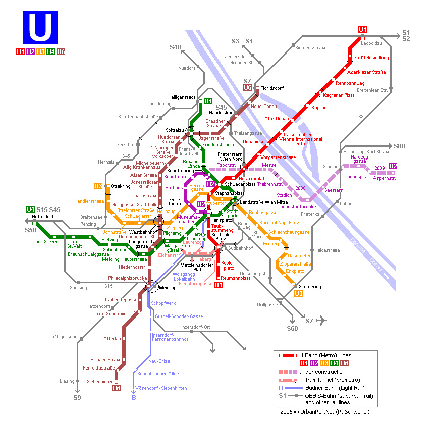 Vienna map